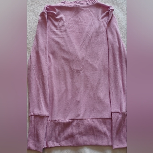 Mauve Snap-Button Cardigan (NWOT) - Picture 4 of 4